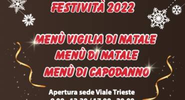 Menù delle festività 2022